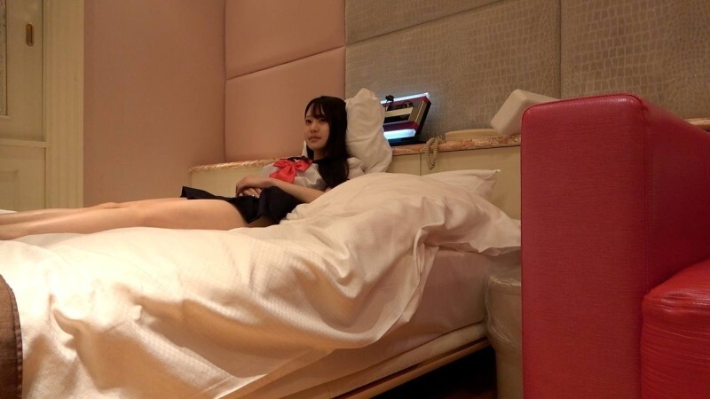 Her Bare Legs & Sailor Uniform: Aoi-chan's Intimate Moment